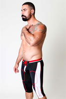 ENFORCER PANT JOCK BLUE NYLON/SPANDEX, SIZES: S, M