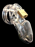 CHASTITY CAGE CB-6000 POLYCARBONATE, 8.25 LONG, 3.5 CM WIDE