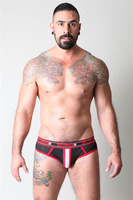 ALPHA JOCK BRIEF POLYESTER/SPANDEX, SIZES: S, M, L,