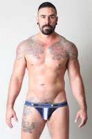 ALPHA JOCK PLYESTER/SPANDEX, SIZES: S, M, L